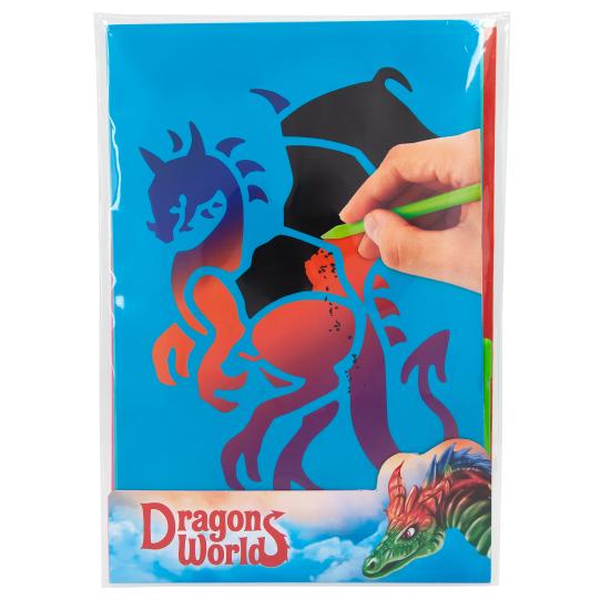 MAGIC SCRATCH KAARTEN DRAGON