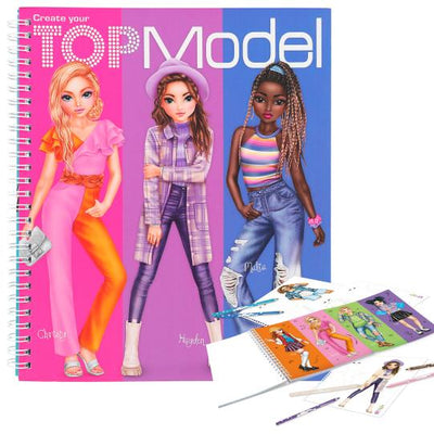 TOPMODEL CREATE YOUR KLEURBOEK