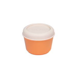 LUNCH BOX CAP 0.25L ORANGE/WHI