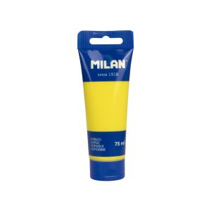 ACRYLIC PAINT TUBE 75ML YELLOW