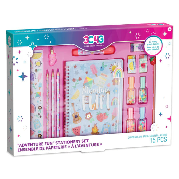 3C4G ADVENT.FUN STATIONERY SET