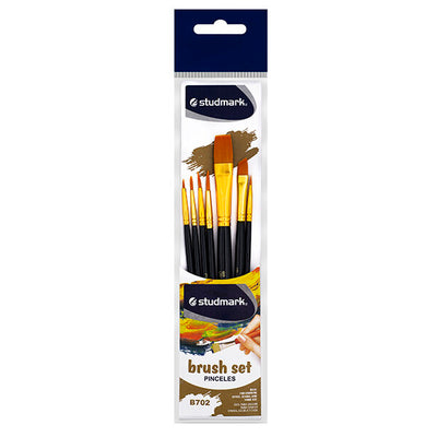 studmark brush set pinceles 7 piece