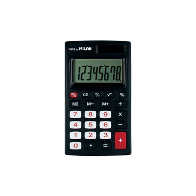 POCKET CALCULATOR BLCK 8 DIGIT