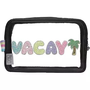 VACAY CLEAR POUCH BLK