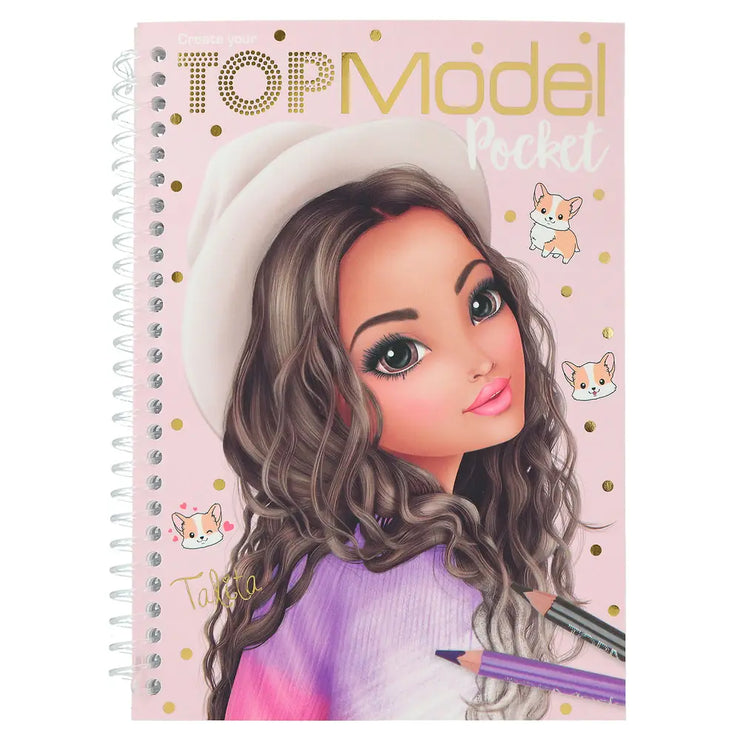 TOPMODEL POCKET KLEURBOEK