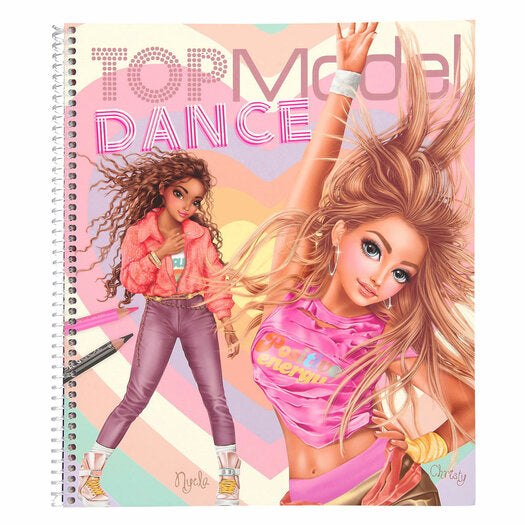 TOPMODEL DANCE KLEURBOEK