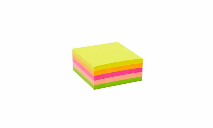 STICKY NOTE GEKLEURD 51X51MM