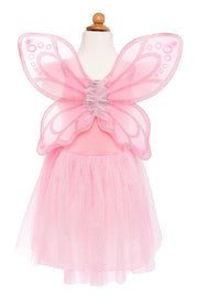 PINK SEQ BUTTERFLY DRESS&W 5-7