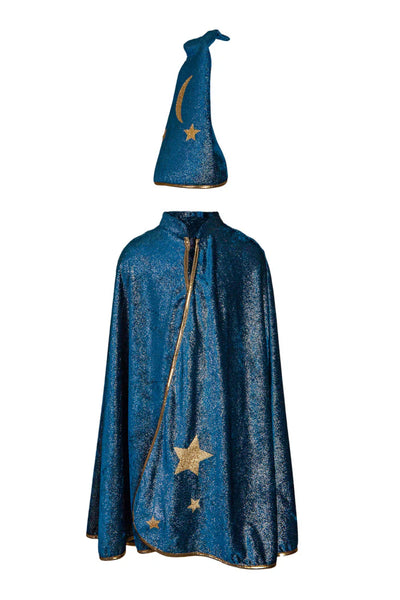 STARRY NIGHT CAPE W/HAT TURQ 5