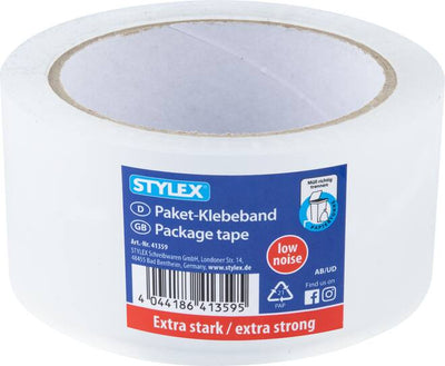 PACKAGE TAPE TRANSP EXTRA STRO