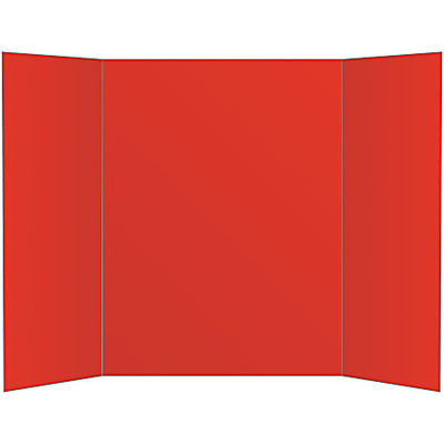 TRIFOLD PRES. BRD 36"X48" RED