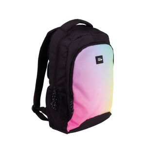 BKPK 2-ZIP SUNSET BLACK