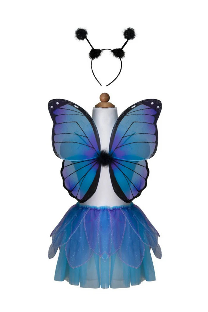 MIDNIGHT BUTTERFLY SET BLUE 4-