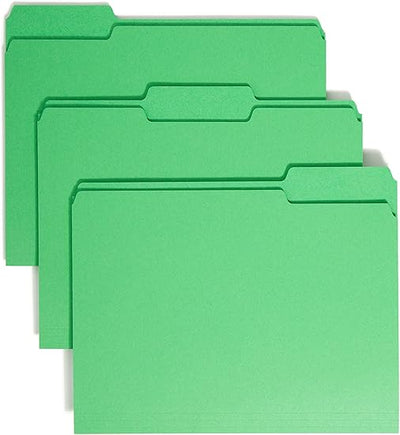 ECONOFILE LETTER GREEN (100PK)