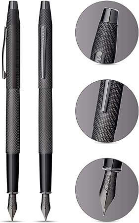 Cross Classic Century Brushed Black PVD Fountain Pen