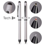 Cross Tech3+ Brushed Chrome Multi-Function Pen