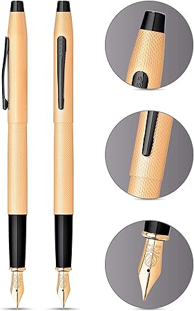 Cross Classic Century Brushed Rose-Gold PVD Fountain Pen