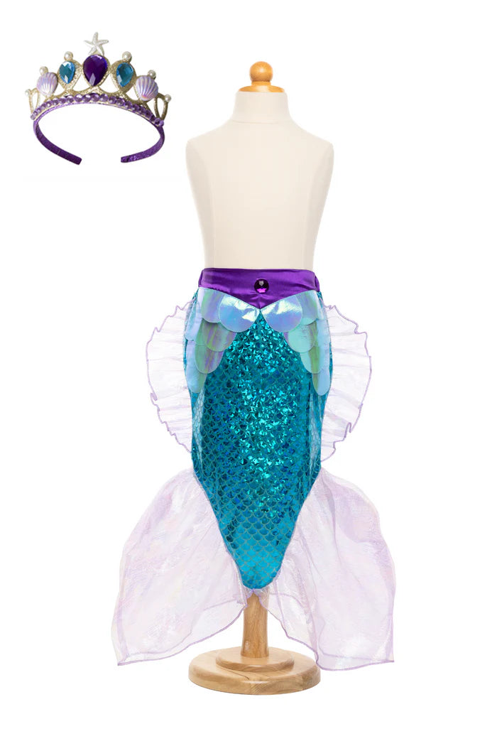 MERMAID GLIMMER SKIRT BLUE 5/6