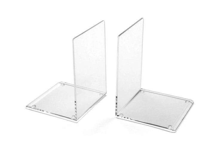 ACRYLIC BOOKENDS-MEDIUM 2PC