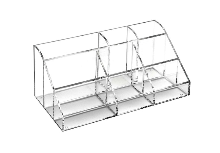 ACRYLIC ORGANISER W/9 SECTIONS