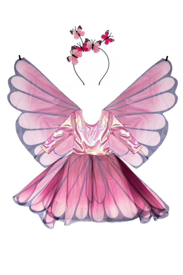 BUTTERFLY TWIRL W/WING DRESS