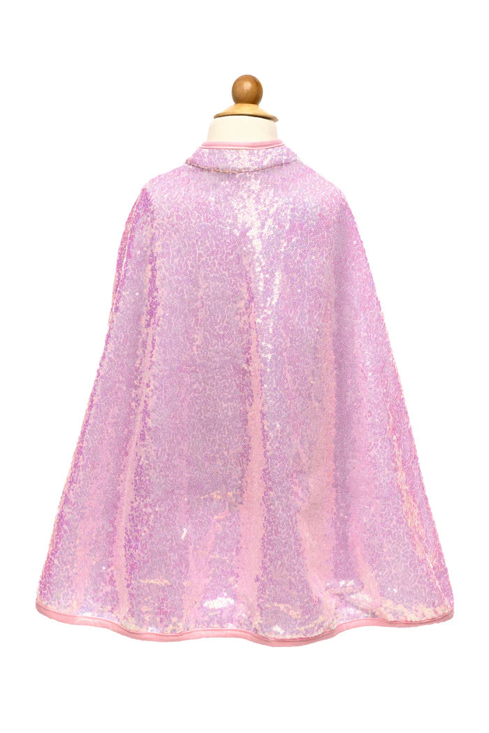 PINK SEQUINS CAPE