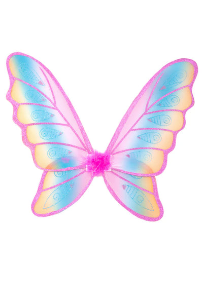 GLITTER RAINBOW WINGS FUCHSIA