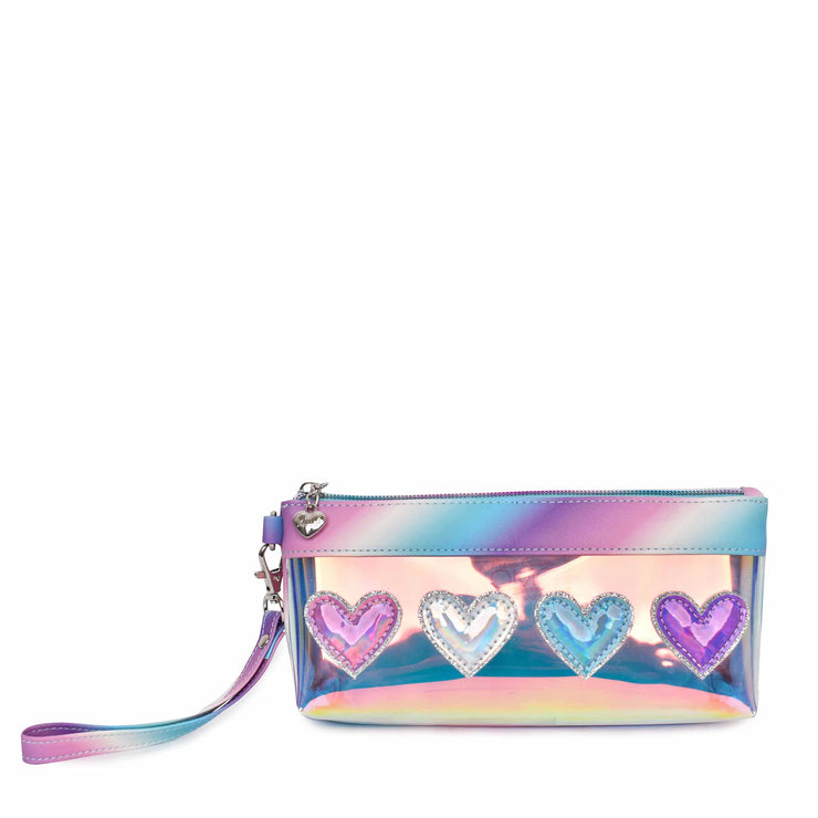 HEART CLEAR WRISTLET