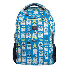 2-ZIP BK PK THE YETI BLUE