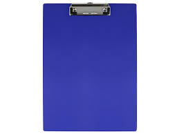 KLEMBORD PVC WESTCOTT A4 BLAUW