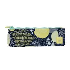 FLAT BLUE PENCILCASE SILVER SM