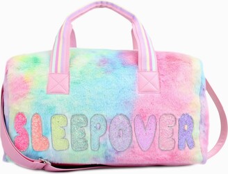 DUFFLE BAG LG SLEEPOVER FAUX F