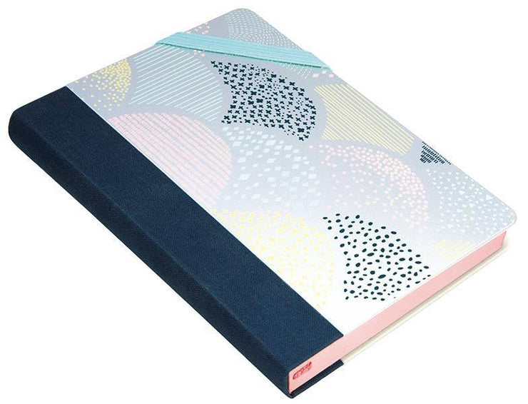 POCKET NOTEBOOK SILVER DOTS