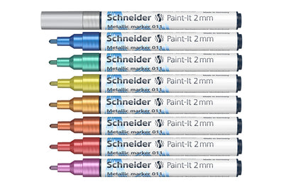 MARKER MTLC SCHNEIDER ZILVER