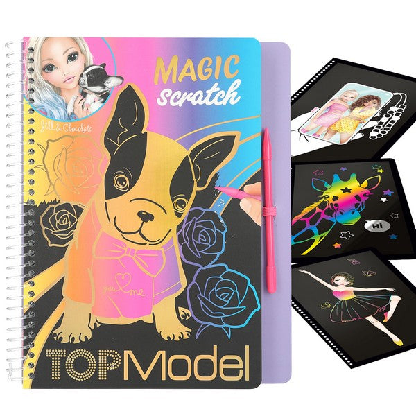 TOPMODEL MAGIC SCRATCH BOEK