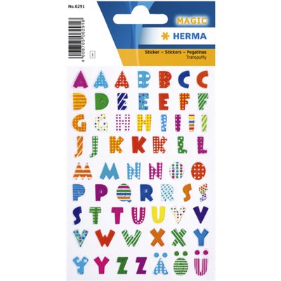 STICKER A-Z TRANSPUFFY