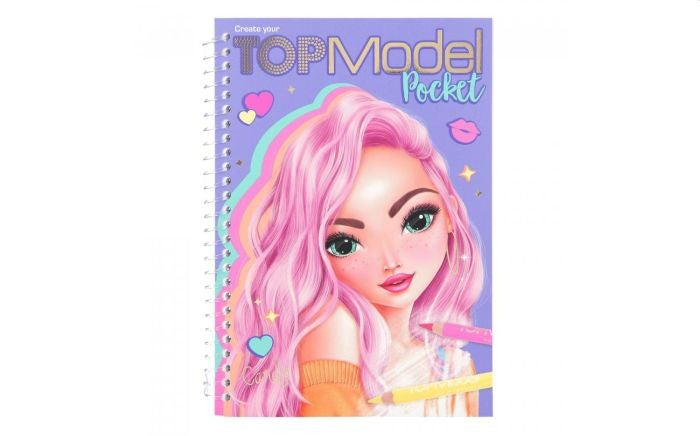 TOPMODEL POCKET KLEURBOEK