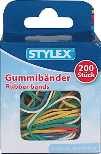 RUBBERBANDS IN BOX ASST