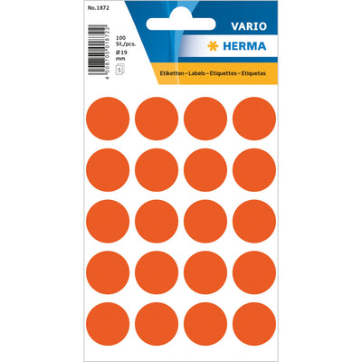 Herma sticker vario dots red