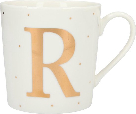 MUG- LETTER R