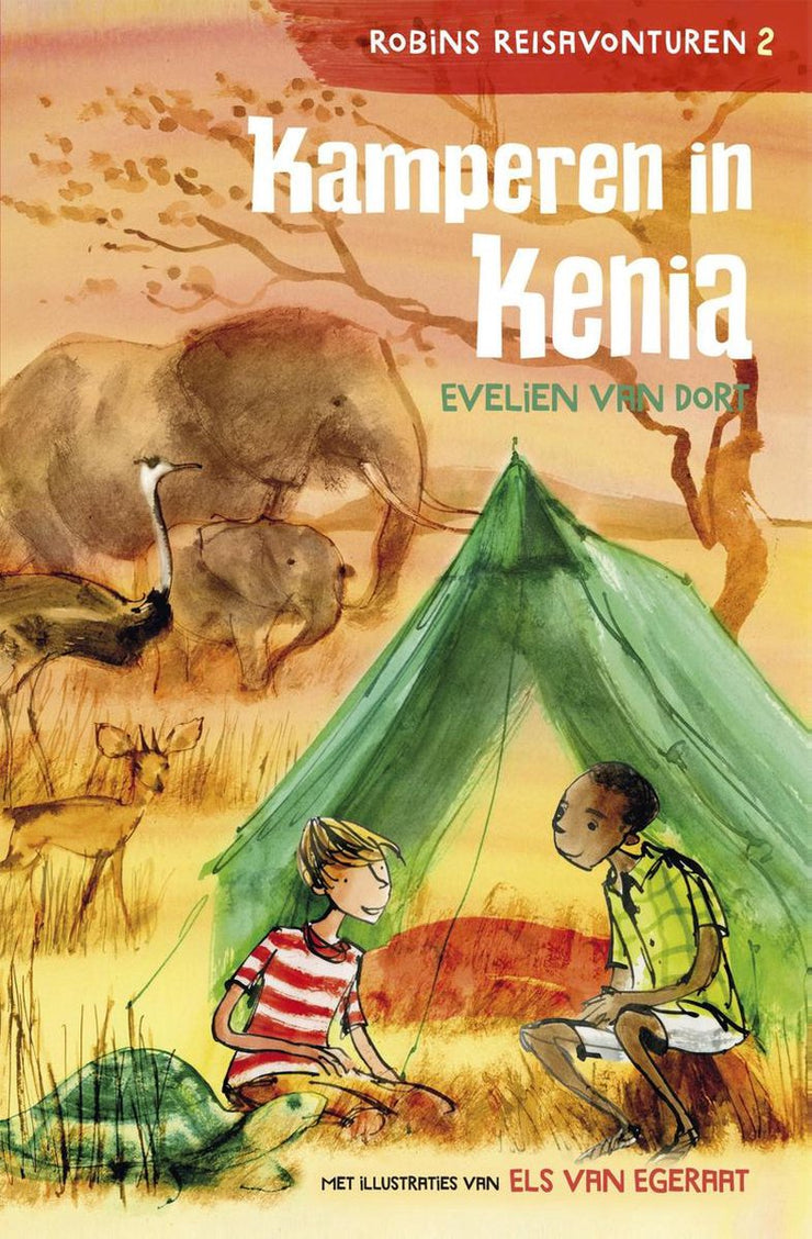 KAMPEREN IN KENIA - EVELIEN VAN DORT