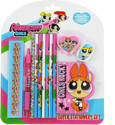 POWERPUFF GIRL SUPER STATIONERY SET