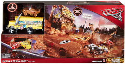 DISNEY PIXAR CARS CRASHERS SMASH & CRASH DERBY PLAYSET