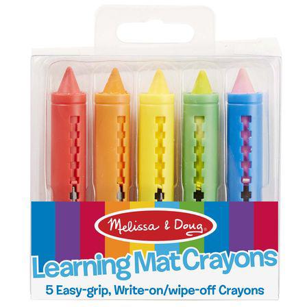 Learning Mat Crayons