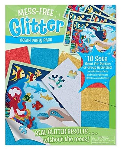 Mess-Free- Glitter Ocean Party Pack