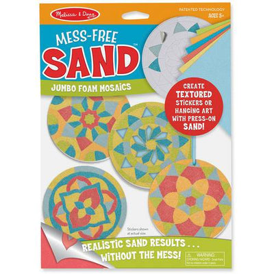 Mess-Free Sand Jumbo Foam Stickers Mosaics