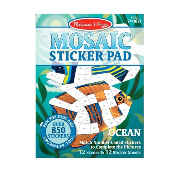 Mosaic Sticker Pad Ocean