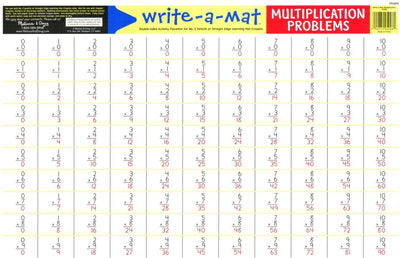 Multiplication Problems Write-A-Mat