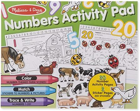 Numbers Activity Pad