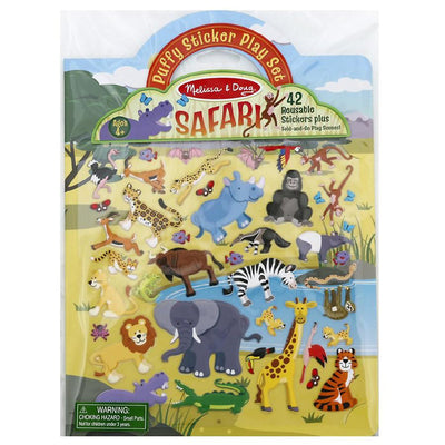 Puffy Sticker Play Set Safari